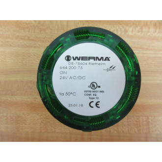 Werma 644 200 75 LED Perm Light Assembly 64420075 - Used