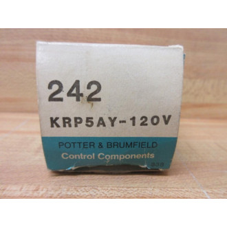 AMF Potter & Brumfield KRP5AY-120V Relay KRP5AY