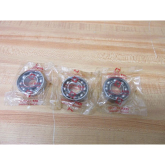 FAG 6203 Deep Groove Ball Bearing 203 (Pack of 3) - New No Box