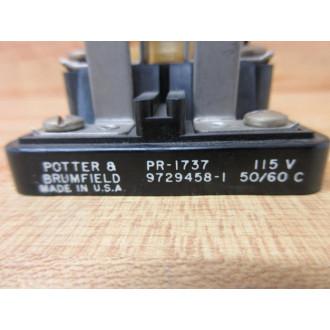 Potter & Brumfield PR-1737 Relay PR-1737-115V - New No Box