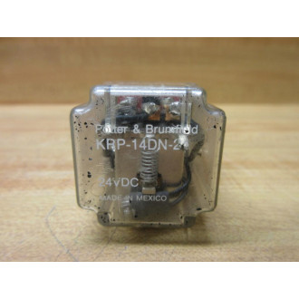 Potter & Brumfield KRP-14DN-24V DC AMF Relay KRP-14DN-24VDC - Used