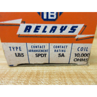 Potter & Brumfield LB5-10000 Relay LB5