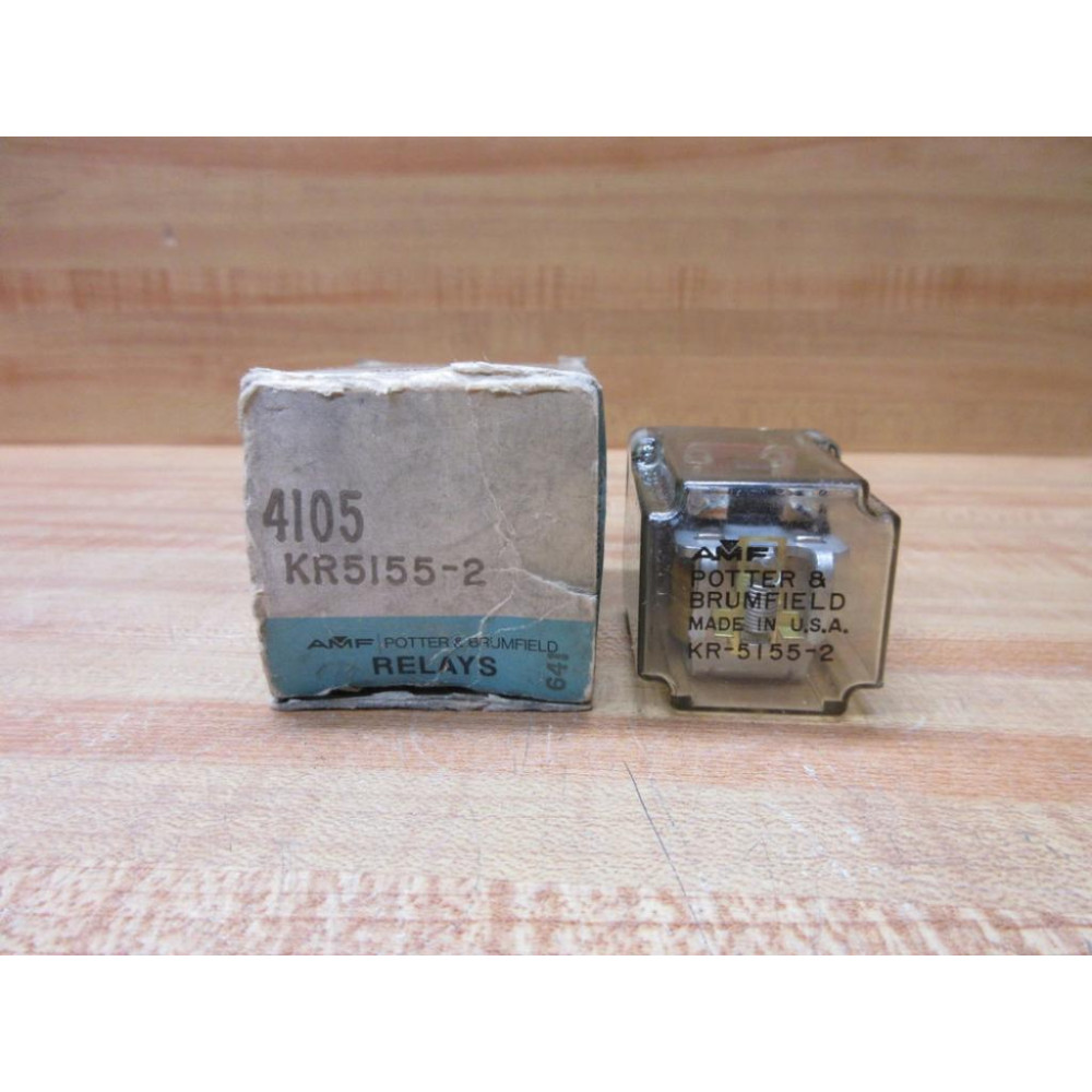 Potter & Brumfield KR-5155-2 AMF Relay KR51552