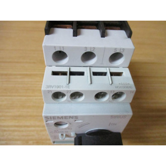 Siemens 3RV1021-1EA15 Circuit Breaker 3RV10211EA15 W RV1901-1E - New No Box