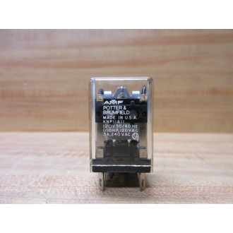 Potter & Brumfield KNP11A11-120V AC AMF Relay KNP11A11-120VAC - New No Box