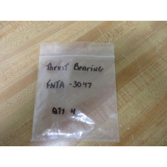 Timken FNTA-3047 Thrust Needle Roller Bearing FNTA3047 (Pack of 4) - New No Box