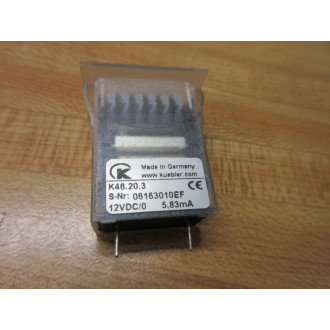 Kuebler 1.700.200.012 Kubler Pulse Counter K46.20.3 - New No Box