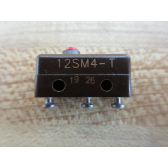 Microswitch 12SM4-T Switch 12SM4T - New No Box