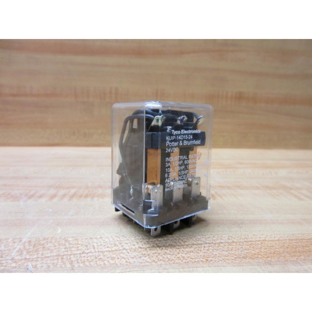 Potter & Brumfield KUIP-14D15-24 Relay KUIP-14D15-24V DC - New No Box