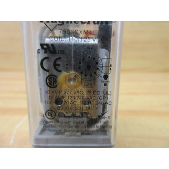 Magnecraft 750XCXM4L-110125 VDC Relay 750XCXM4L110125VDC - Used