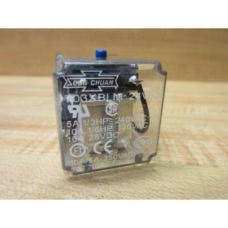 Song-Chuan 703XBLM-24V DC Relay 703XBLM-24VDC - Used