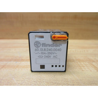 Finder 60.13.8.240.0040 Relay 601382400040 - Used