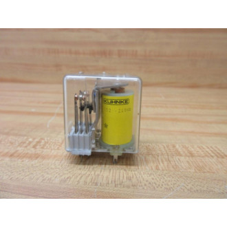 Kuhnke 1R2-24VDC Relay 1R2-24VDC - Used