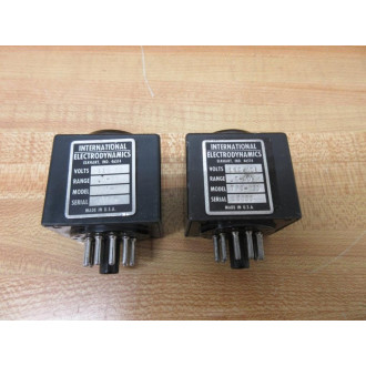 International Electrodynamics TR5-230 Time Relay TR5230 (Pack of 2) - Used