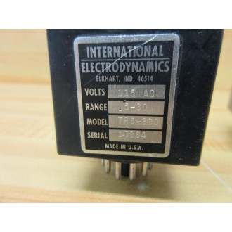 International Electrodynamics TR5-230 Time Relay TR5230 (Pack of 2) - Used