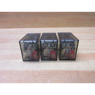 Fuji Electric HH54P-L-AC220V Relay HH54P-L-200-220V AC - Used