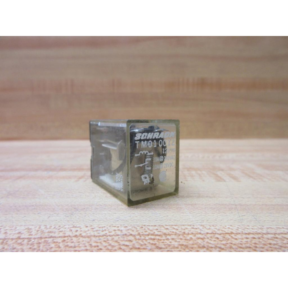 Schrack TM010012V DC Relay TM010012VDC - Used