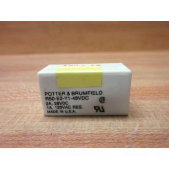 Potter & Brumfield R50-E2Y1-48V DC Relay R50-E2Y1-48VDC