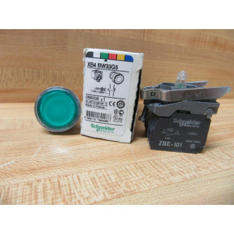 Schneider XB4 BW33G5 Telemecanique Pushbutton 089208