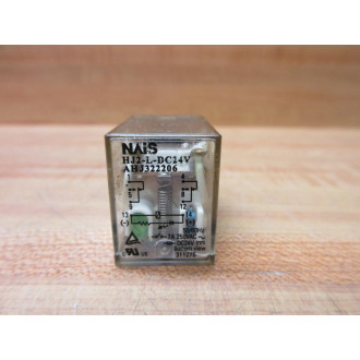 NAiS Panasonic HJ2-L-DC24V Relay AHJ322206 - Used
