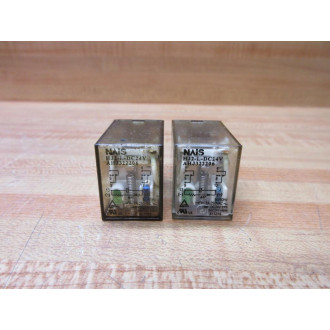 NAiS Panasonic HJ2-L-DC24V Relay AHJ322206 - Used