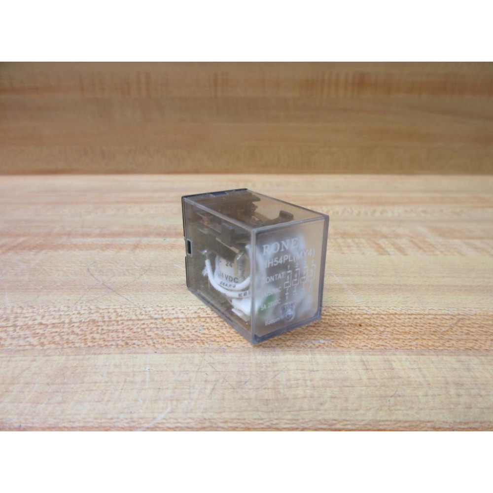 Rone HH54PL-24V DC Relay HH54PL-24VDC (MY4) - New No Box