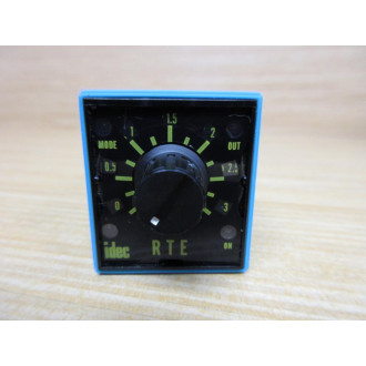 IDEC RTE-P11 Electronic Timer RTEP11 24V Reversible Face Plate - New No Box