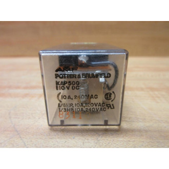 Potter & Brumfield KAP5DG-110V DC Relay KAP5DG-110VDC - Used