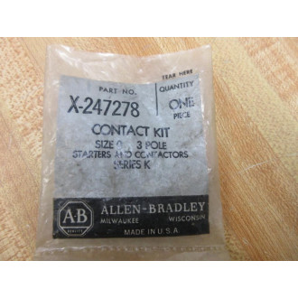 Allen Bradley X-247278 Contact Kit X247278