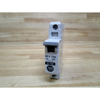 Allen Bradley 1492-CB1G150 15A Circuit Breaker 1492CB1G150 Ser C - New No Box