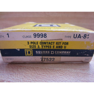 Square D 9998-UA-81 Contact Kit 9998UA81