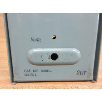 Allen Bradley 800H-2HF Pushbutton Station 800H2HF Enclosure Only - Used