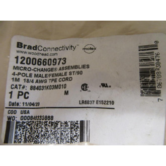 Brad Connectivity 884031K03M010 Micro-Change Assembly