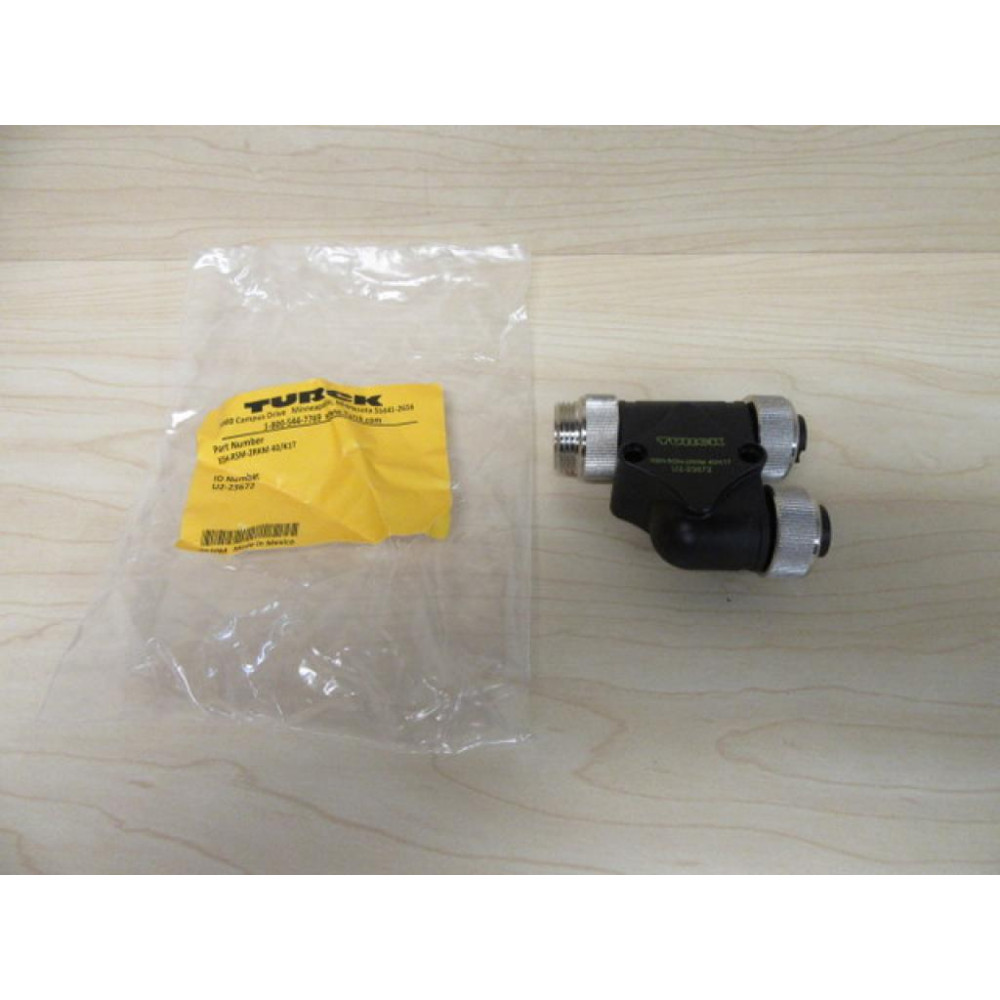 Turck XSH-RSM-2RKM-40K1T Molded Tee