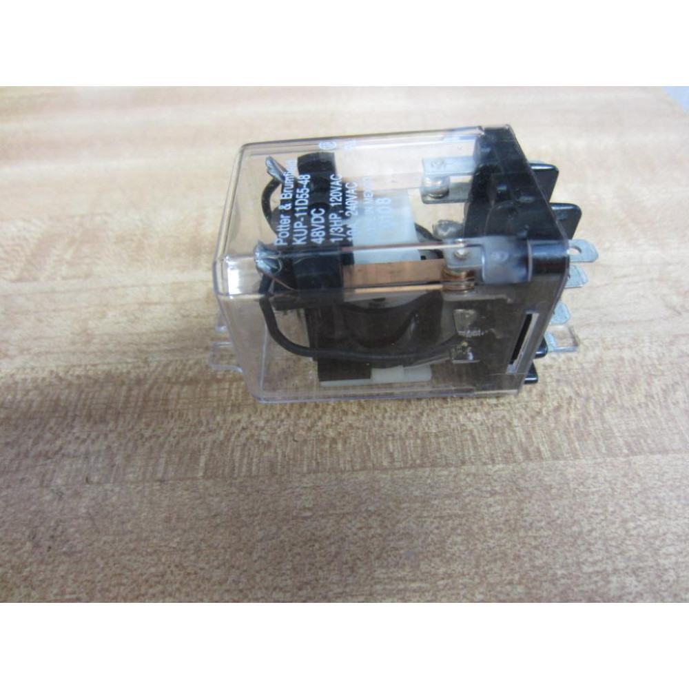 Potter & Brumfield KUP-11D55-48V DC Relay KUP-11D55-48VDC - New No Box