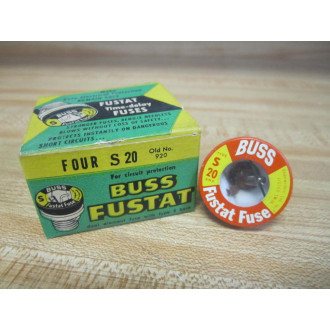 Buss S-20 Bussmann Fuse Cross Ref 1CZ19 (Pack of 7)