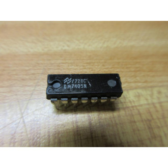 National Semiconductor DM7405N Integrated Circuit 728C (Pack of 5) - New No Box