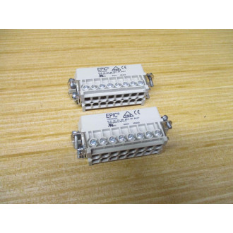 Epic H-A 16 SS Connector 10530000 (Pack of 2) - New No Box
