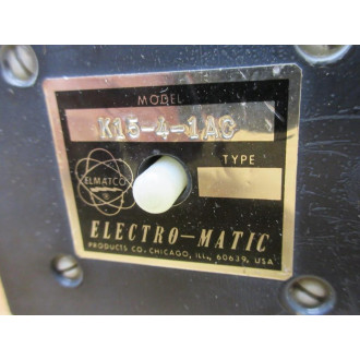 Electro-Matic K15-4-1AC Contactor K1541AC