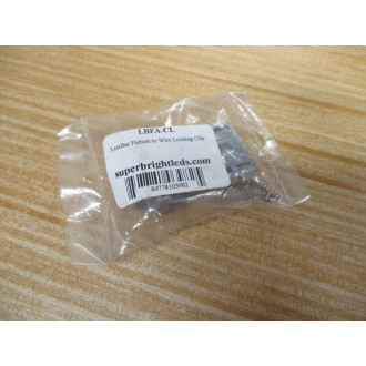 Super Bright Leds LBFA-CL LuxBar Fixture To Wire Locking Clip (Pack of 10)