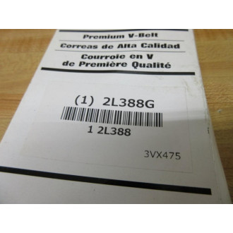 Dayton 2L388G Cogged V-Belt  2L388