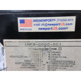 Newport Electronics INFS-0000-DC1 Strain Gauge Meter INFS0000DC1 - Used