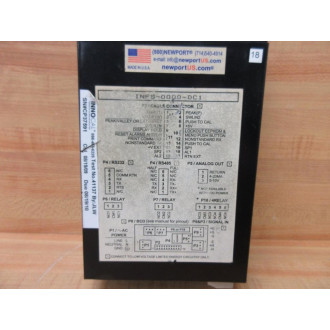 Newport Electronics INFS-0000-DC1 Strain Gauge Meter INFS0000DC1 - Used