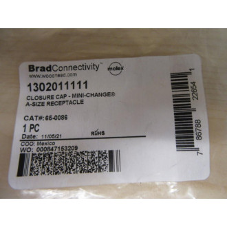 Brad Connectivity 1302011111 Closure Cap