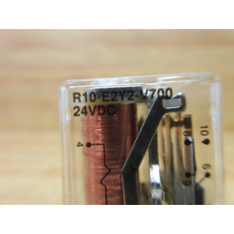 Potter & Brumfield R10-E2-Y2-V700-24V DC Relay R10-E2-Y2-V700-24VDC - New No Box