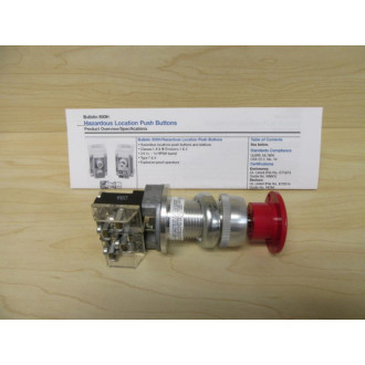 Allen Bradley 800H-DP6A Push Button Switch