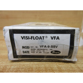 Dwyer VFA-9-SSV Flow Meter VFA9SSV