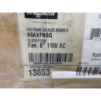 Hoffman A6AXFNGQ Fan 5915PC-12T-B10