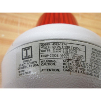 Tomar 4375-1274 R Strobe Light 43751274R