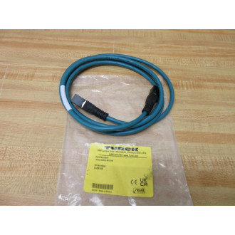 Turck RJ45S RJ45S 845-2M Ethernet Cordset U-09148